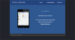 Desktop Screenshot of intellixense.com