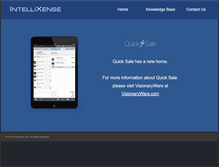 Tablet Screenshot of intellixense.com